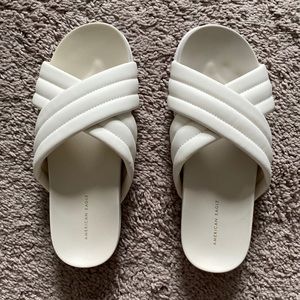 NWT Crisscross Slide Sandal
